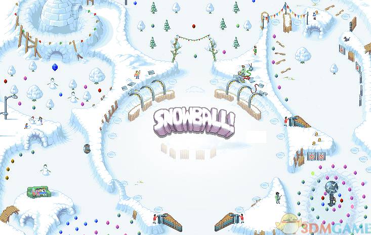 雪球弹珠 游戏截图