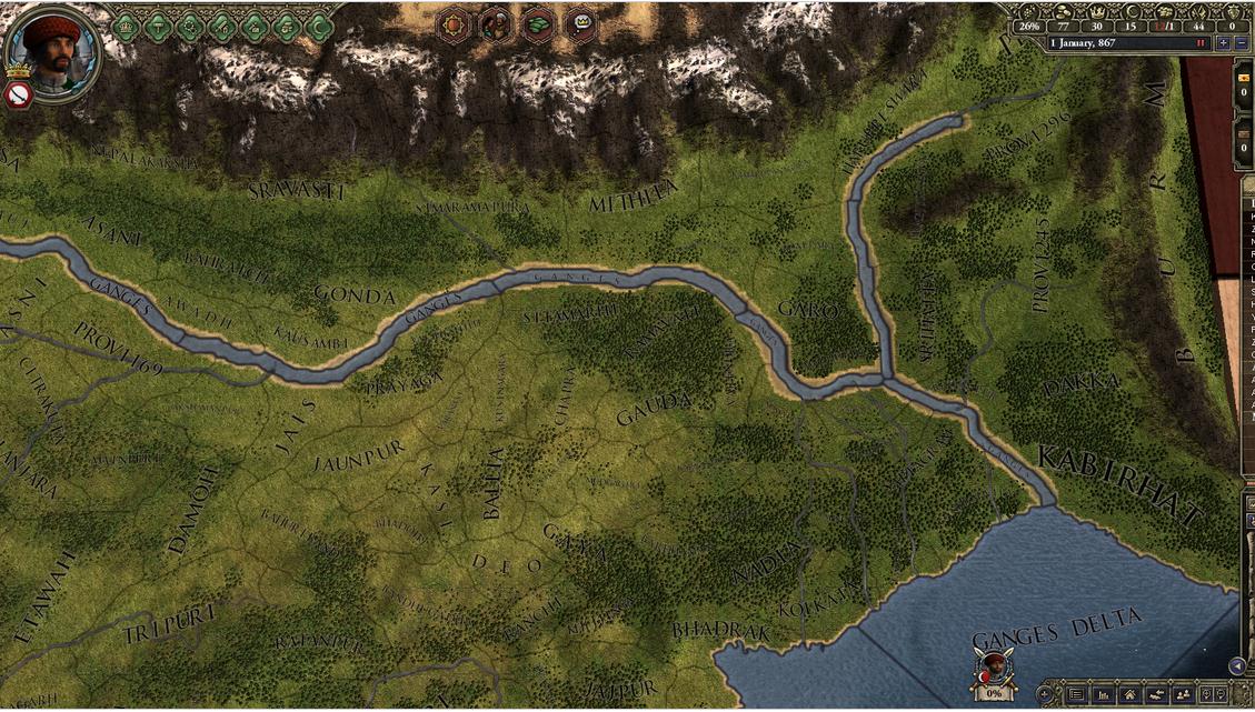 十字军之王2：印度列王 游戏截图