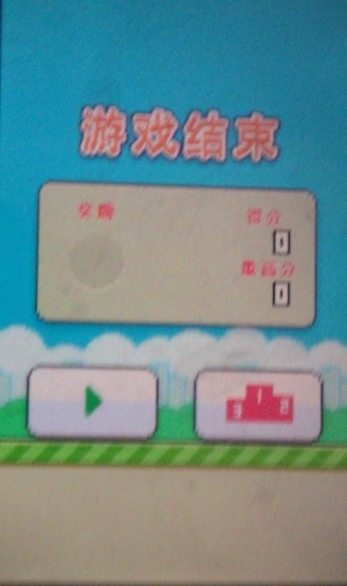 Flappy Bird 游戏截图
