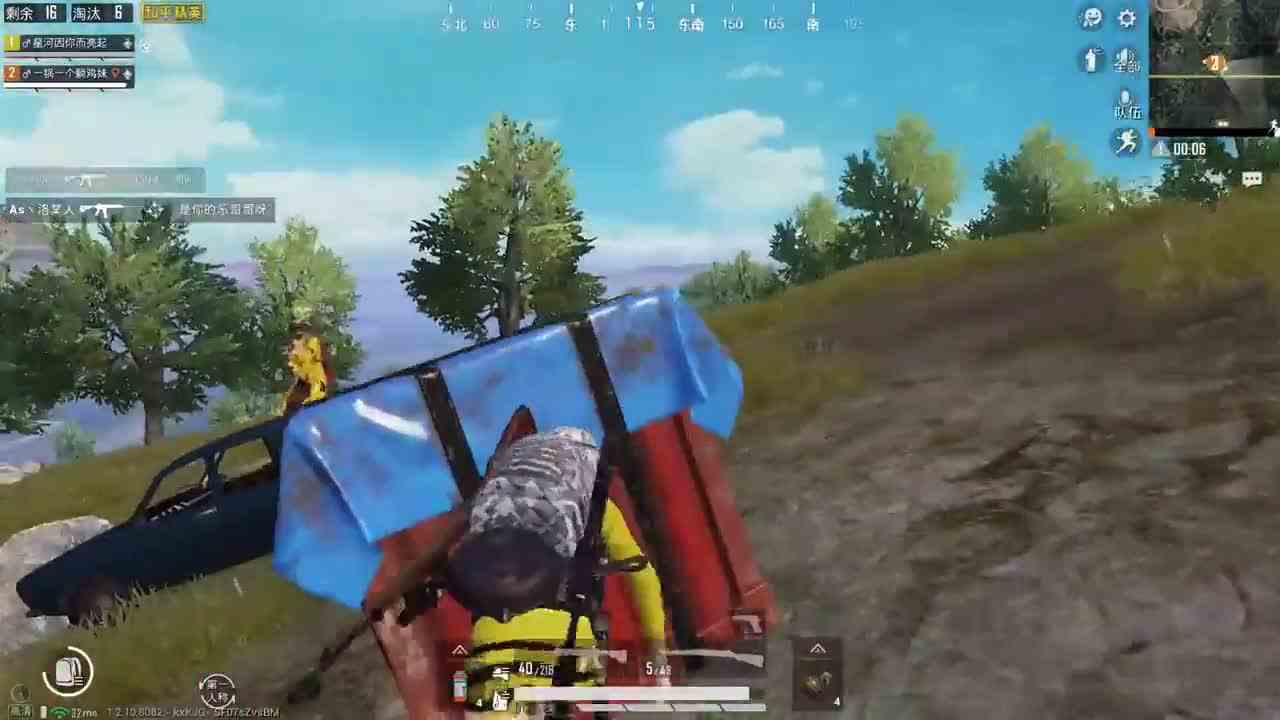 和平精英：带表弟挑战“双狙吃鸡”，遇上大菠萝，和他死磕到底！