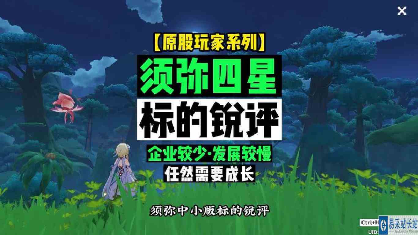 须弥四星，中小板标的锐评，这个系列最后一期！#盛典与慧业