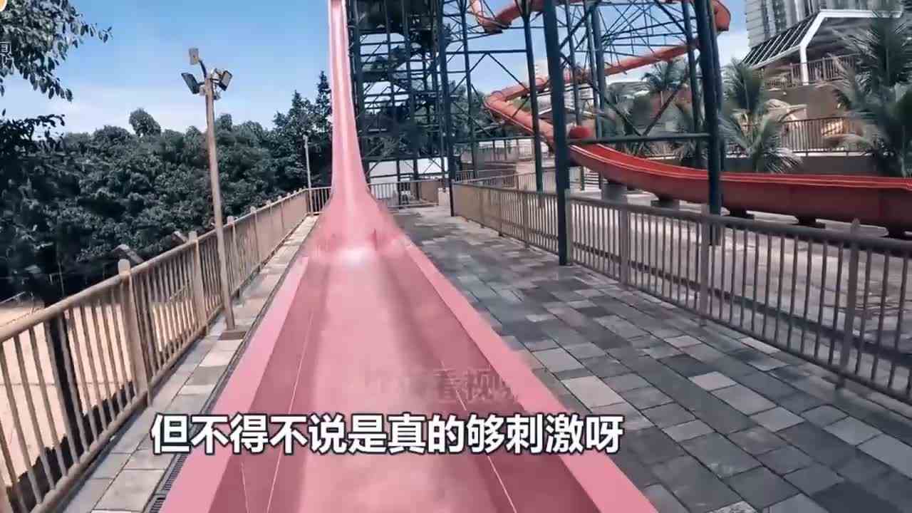 挑战大鲨鱼大乱斗滑梯，我能打败鲨鱼吗？第一视角带你去见证！