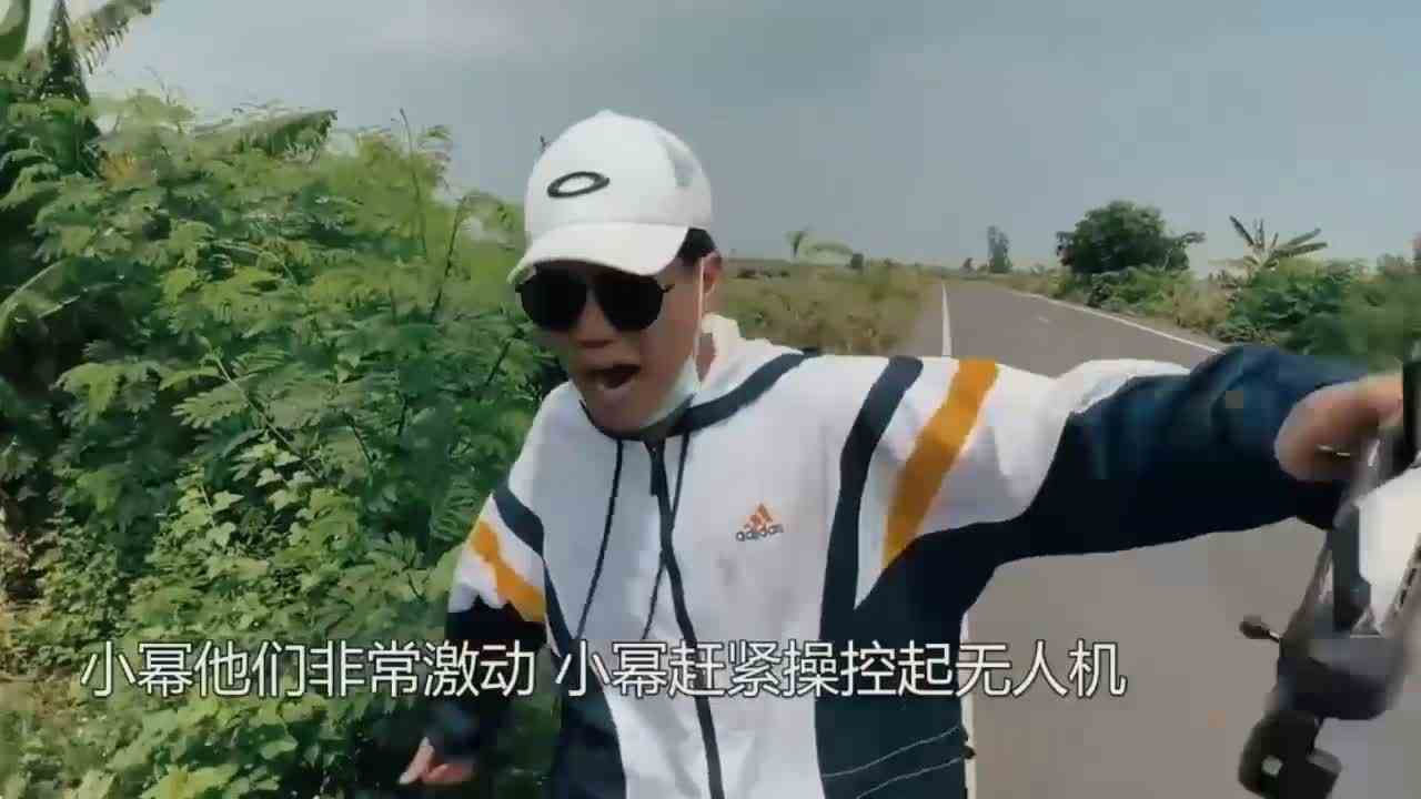  树林发现巨大超人身影，原来是泰迦奥特曼在练习！