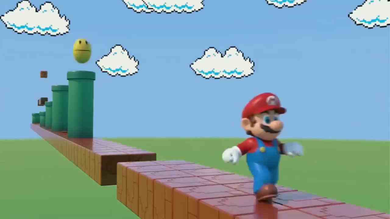 马里奥和索尼挑战吃豆人，迪迦奥特曼会来帮忙吗？