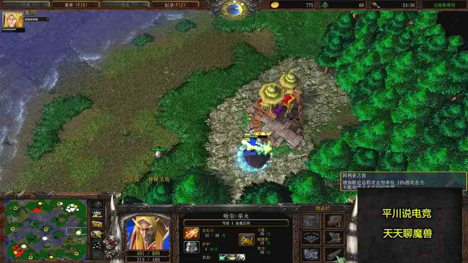 6个隐身龙鹰，FQQ极限偷袭，一波三折！魔兽争霸3