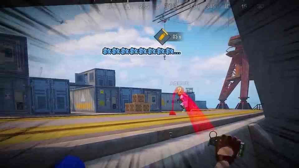 爆笑吃鸡1349：度假岛遇国服老六，原地不动屠杀满编队，难道开了？