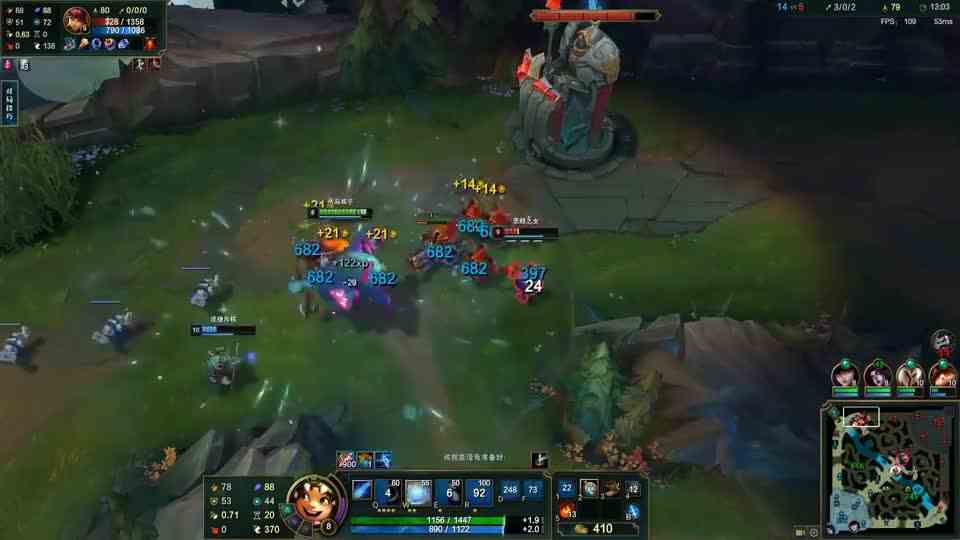 还跟我抢野怪呢，小卡拉米