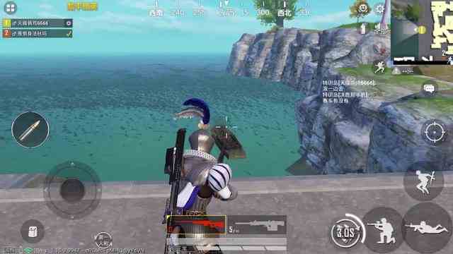 和平精英：新武器“AMR”狙击枪，对比AWM，威力增加四倍