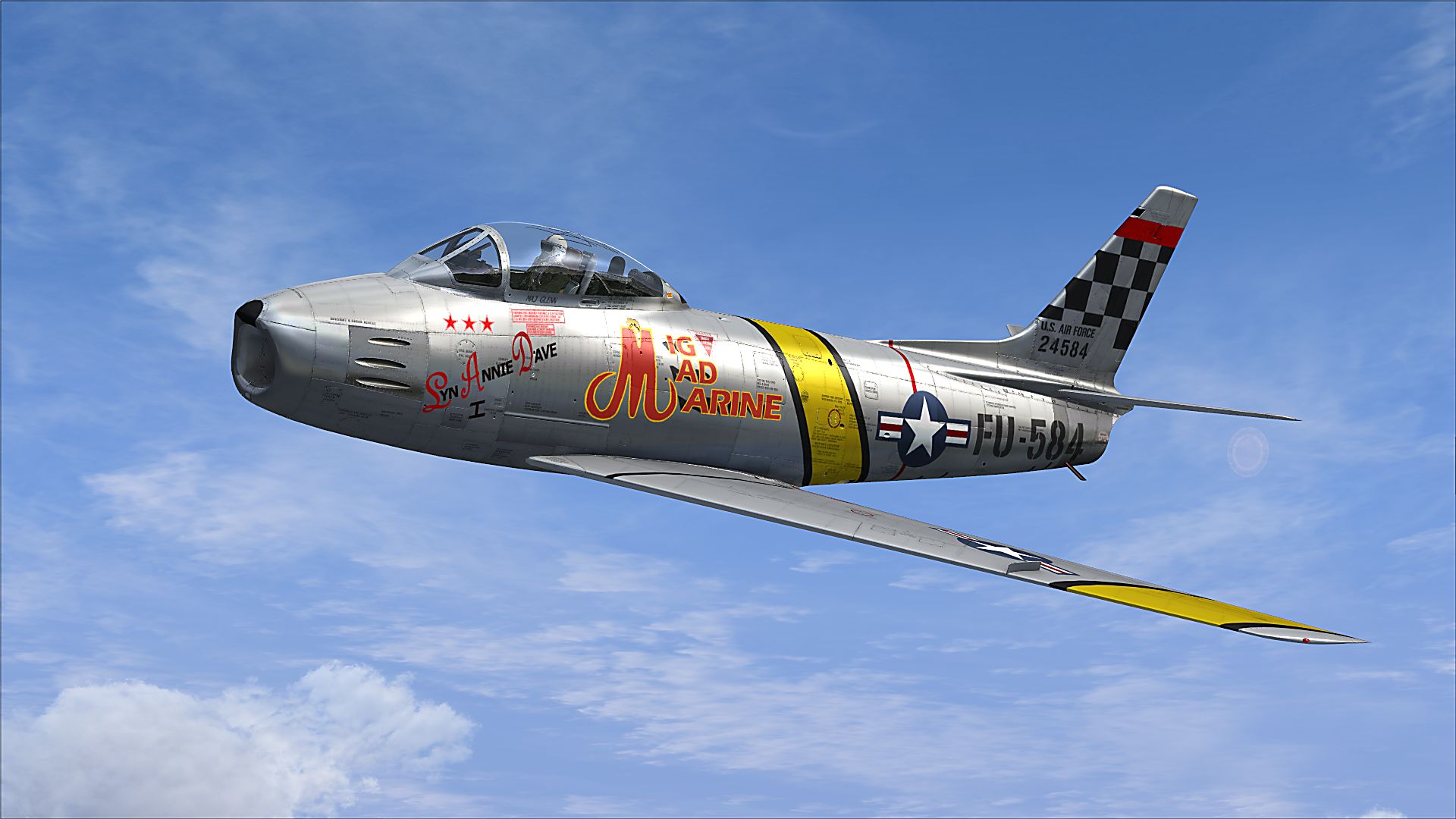 DCS：F-86F 游戏截图
