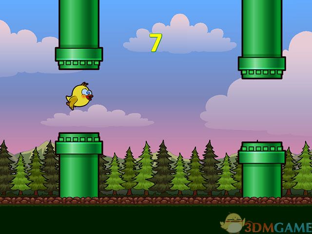 疯狂的小鸟 游戏截图