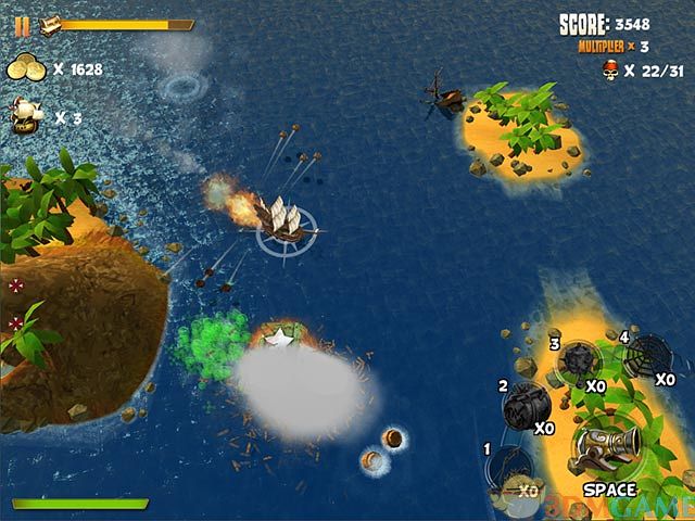 黑湾海盗：全部击沉