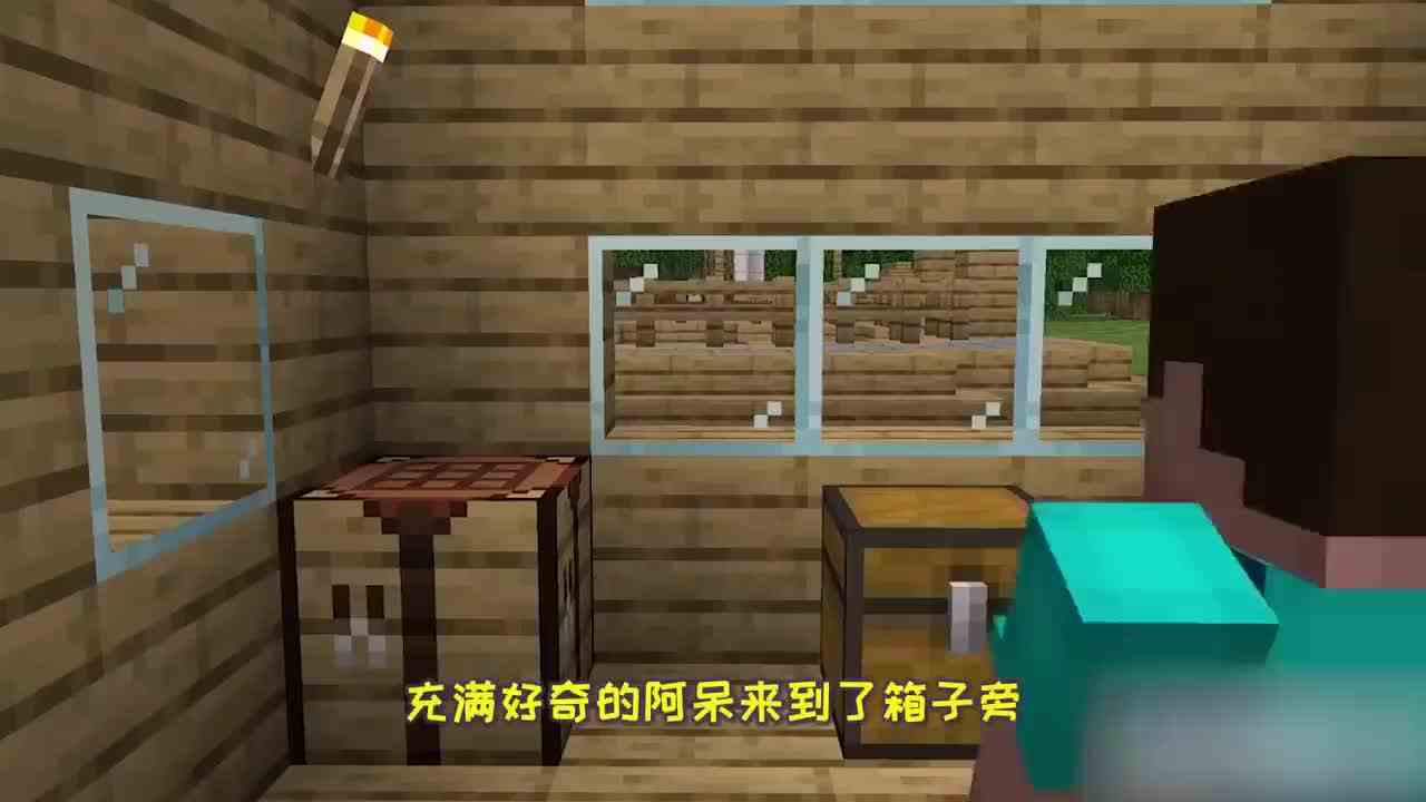 我的世界：开机甲的阿呆！召唤机甲只为争夺钻石？