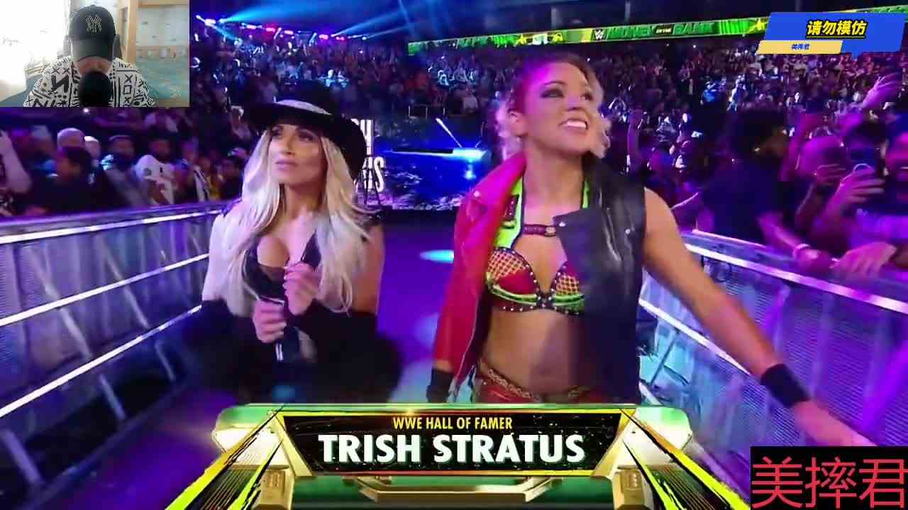 跳跃精灵为取胜痛打好姐妹贝基vs崔西vs贝莉，精彩对决上