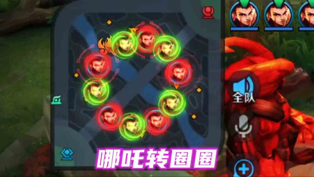 十个哪吒同时开大招转圈圈视觉盛宴#逃离焦虑，一起鬼混