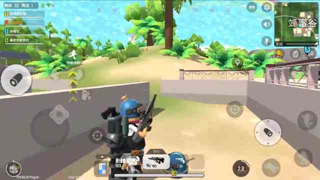 香肠派对：开局首选蜂蜜谷，运气爆表捡加特林，能吃鸡吗？