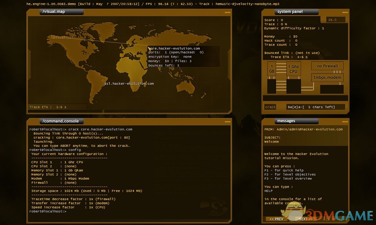 黑客进化论 游戏截图