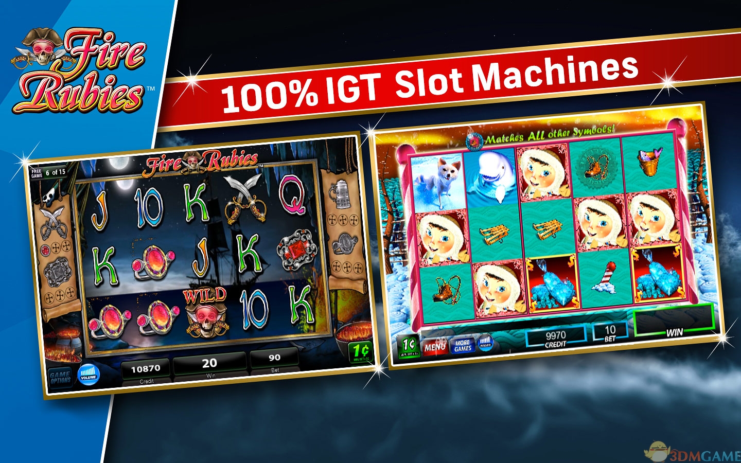 IGT游戏机：火红宝石 游戏截图