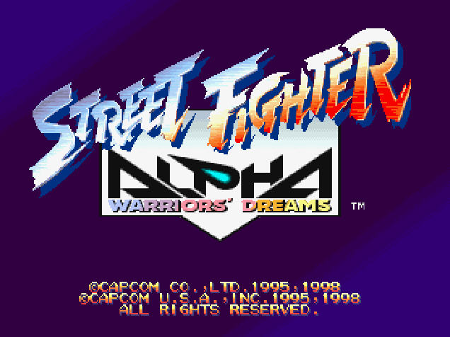 街头霸王ALPHA 英文硬盘版