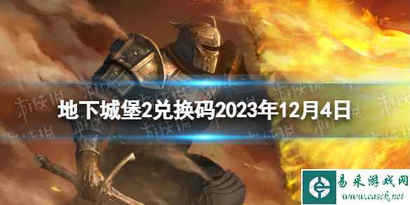 《地下城堡2黑暗觉醒》2023年12月9日新增兑换码（副本）