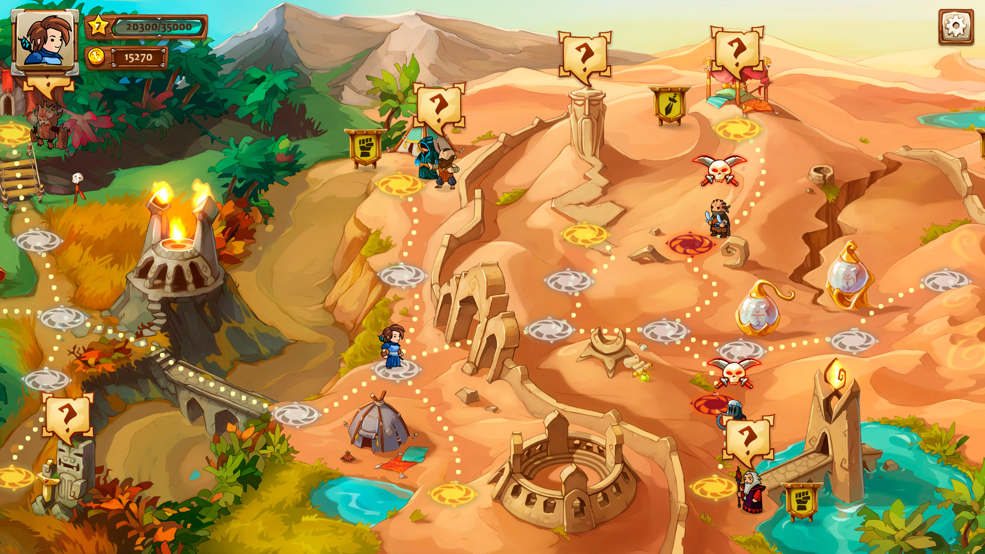 勇士之地：男巫 游戏截图