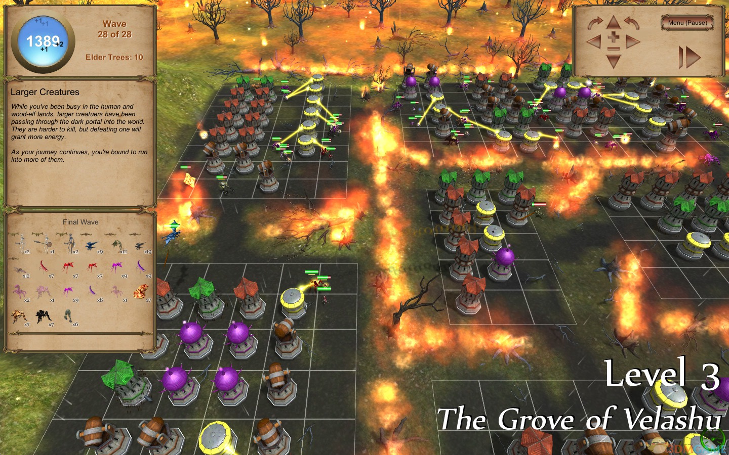 阿拉蓝美斯：塔防版 游戏截图