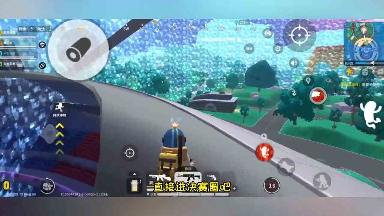 香肠派对：用捷德奥特曼身份卡吃鸡！新地图也太好玩了！