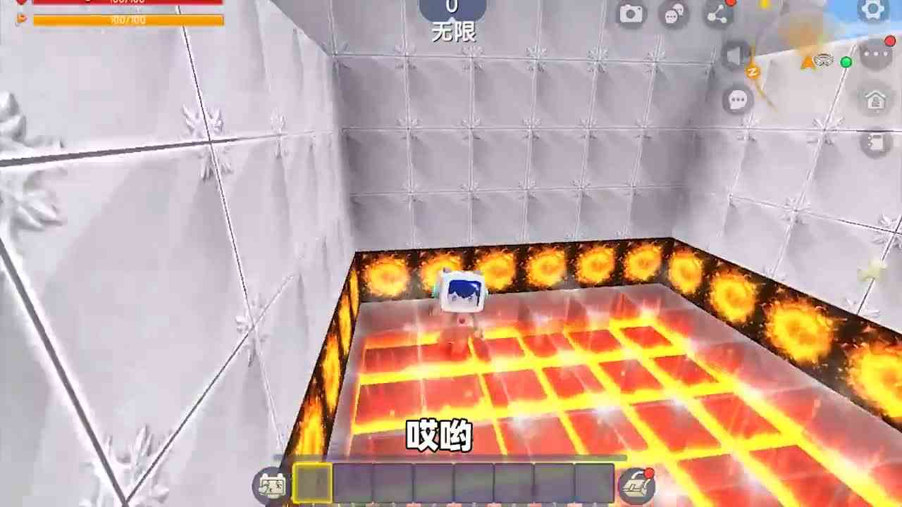迷你世界：拯救夹子主播！不仅要通过鸡你传送带，还要发出夹子音