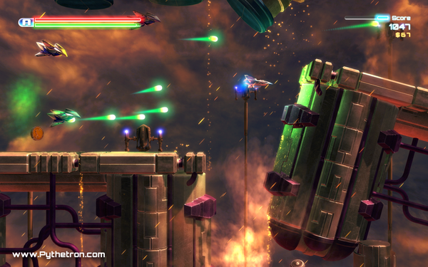 Pythetron 游戏截图