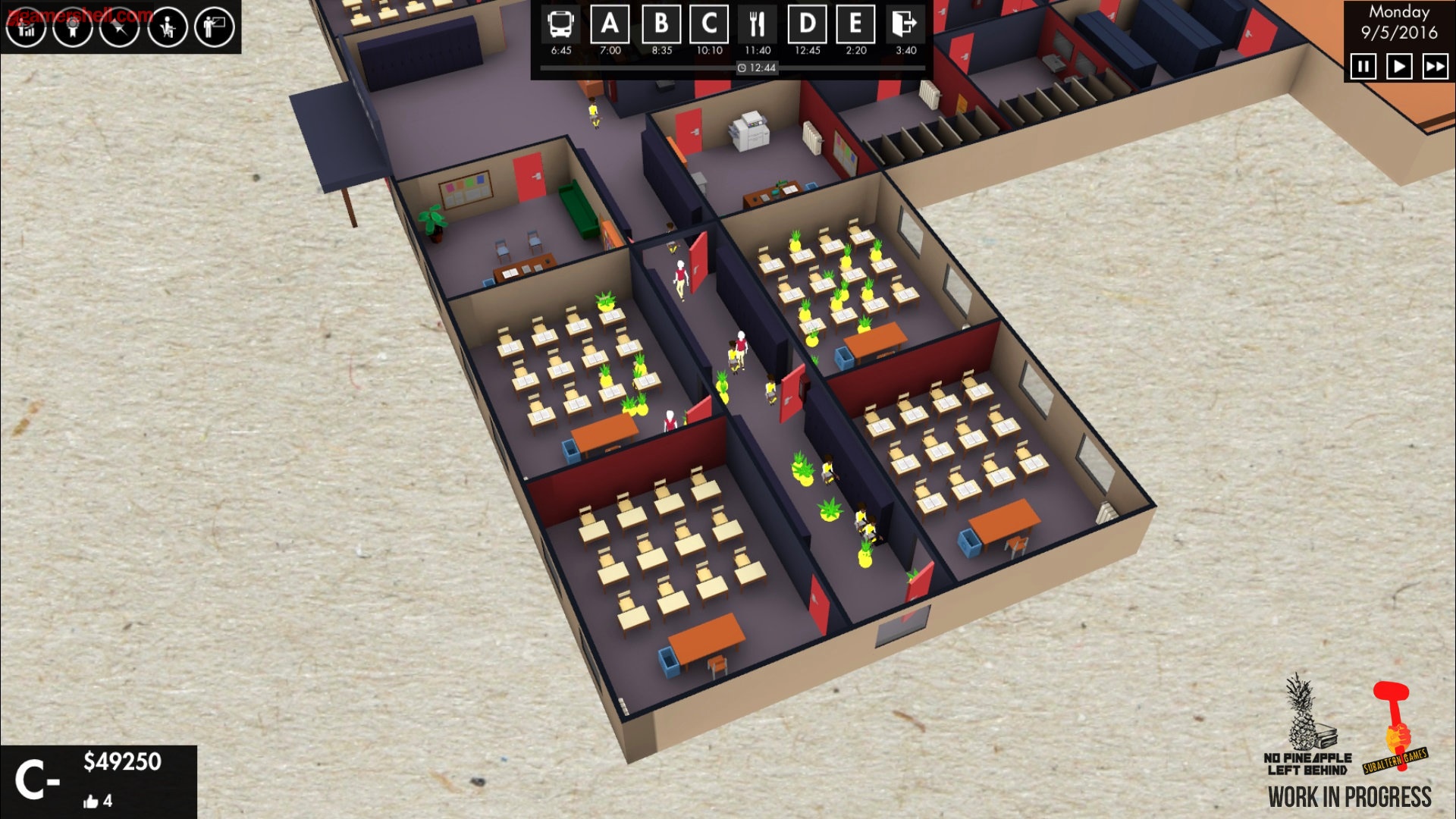 一个凤梨都不落 游戏截图