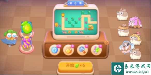 保卫萝卜4卧兔藏龙第6关攻略