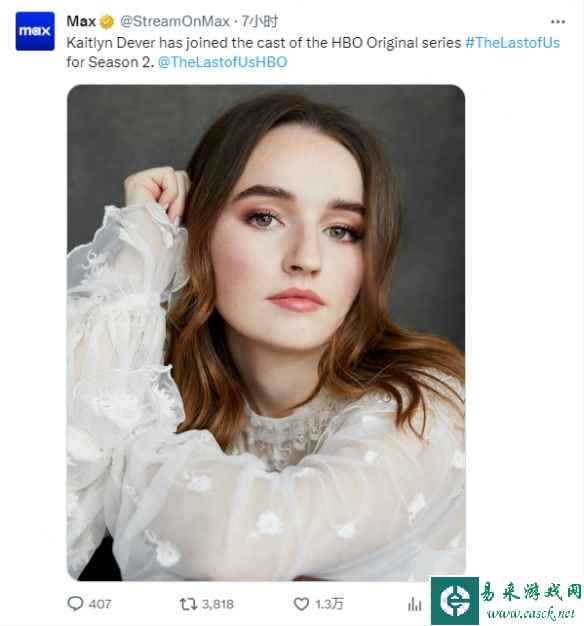 《最后生还者》真人美剧第二季“艾比”演员公布