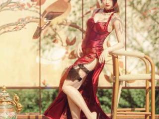 国外艺术家绘制《生化危机》艾达王:红裙下的纤纤玉腿
