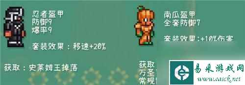 泰拉瑞亚什么套装防御 泰拉瑞亚1.4版本战士套装顺序