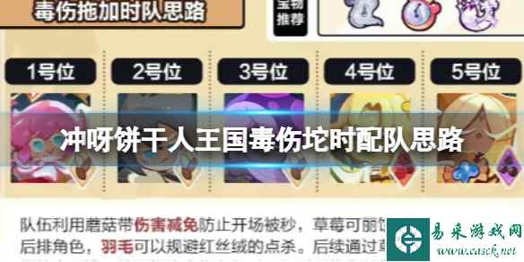 冲呀饼干人王国毒伤坨时配队思路