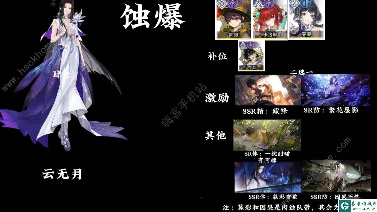 白荆回廊热门队记忆烙痕怎么搭配 热门配队记忆烙痕选择攻略
