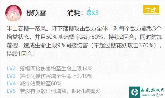 《阴阳师》樱花妖御魂搭配一览2024