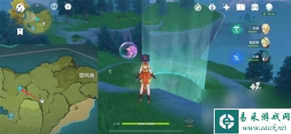 原神蒙德九处风屏障位置