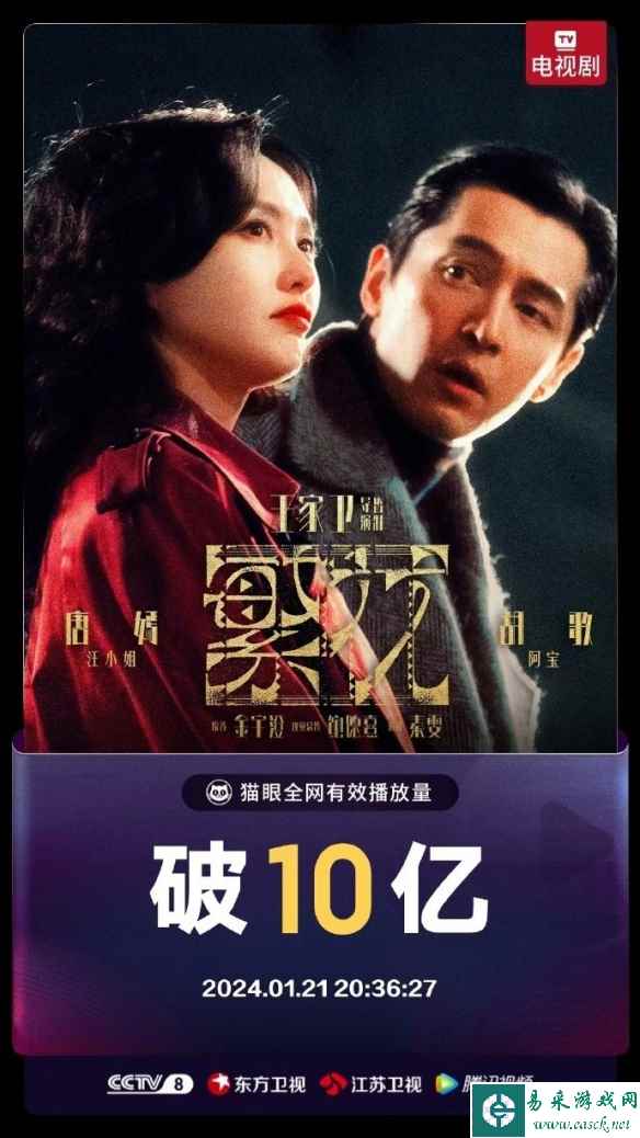 爆款热剧！《繁花》官方发布全网有效播放量破10亿！