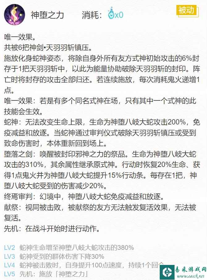 《阴阳师》2024神堕八岐大蛇御魂搭配一览