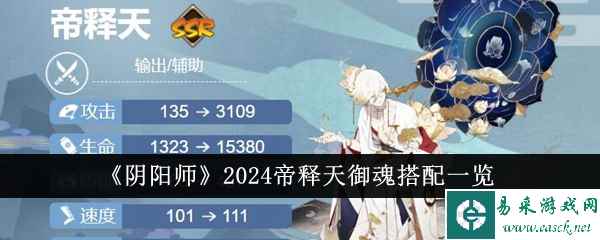 《阴阳师》2024帝释天御魂搭配一览