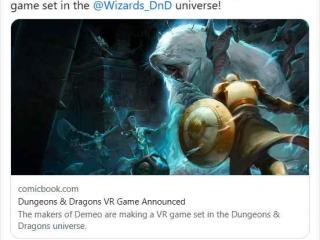 Resolution Magic Game Resolution Games将开发首款以《D&D》为背景的VR游戏 - 新游、攻略、评测 - 易采游戏网