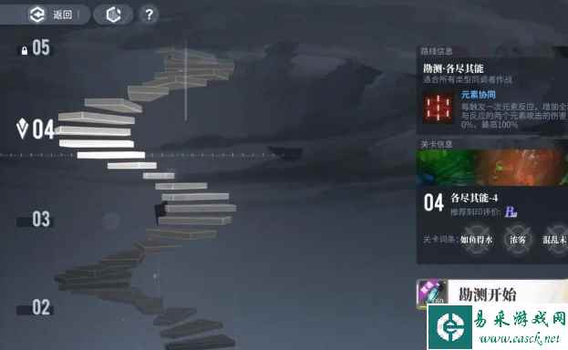 《白荆回廊》天隙勘测各尽其能攻略