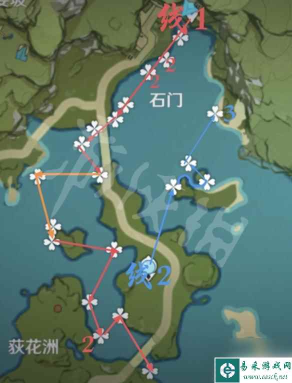 原神 马尾采集攻略 马尾在《原神》中的采集路线