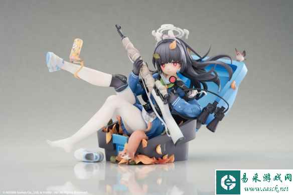 弱气美少女惹人怜爱！《碧蓝档案》霞泽美游新手办赏