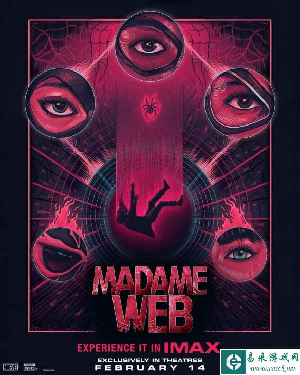 《蜘蛛夫人》3月1日国内上映 IMAX和4DX海报现已公开