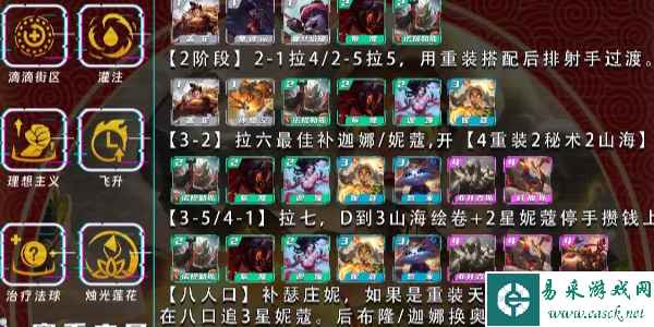 《金铲铲之战》山海重秘阵容玩法攻略