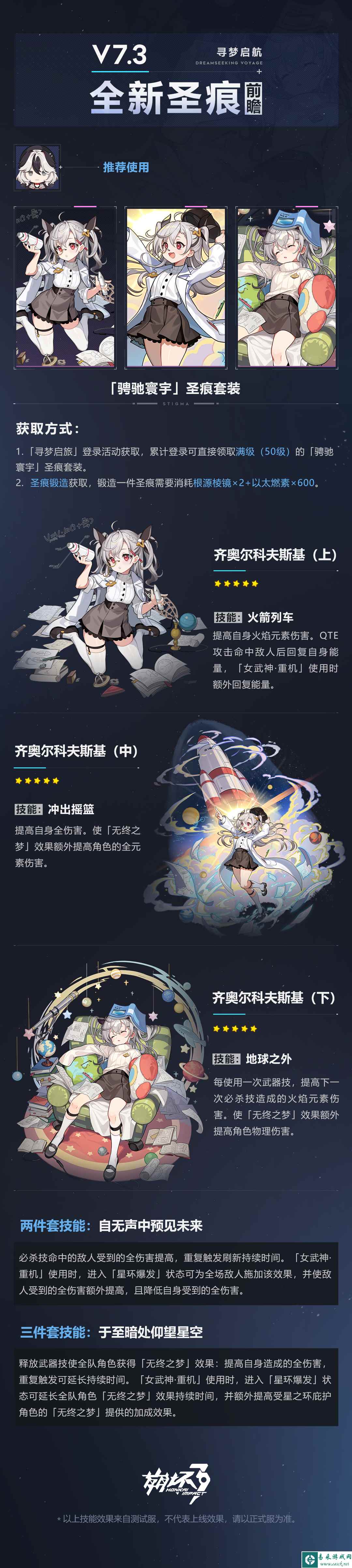 《崩坏3》V7.3女武神重机推荐装备分享