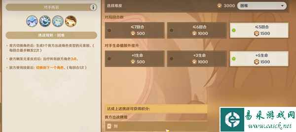 原神铸境研炼第四关怎么过