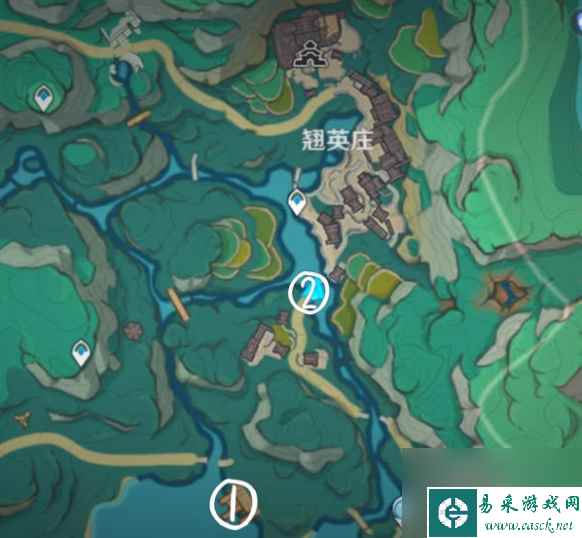 木枝攻略原神鹈鹕嘴里的鱼宝箱怎么拿原神鹈鹕嘴里的