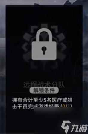 明日方舟水月肉鸽分队解锁条件是什么？ （明日方舟以人为本分队）